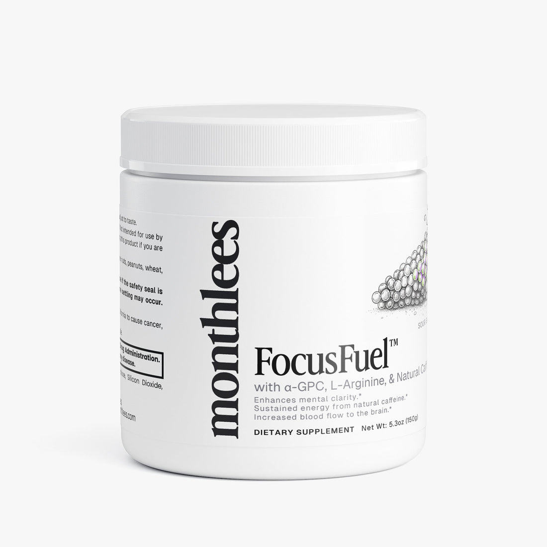 Focus Fuel Sour Grape bottle