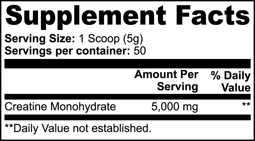 Creatine Monohydrate - Member