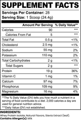 Whey Protein Isolate (Vanilla Bean)