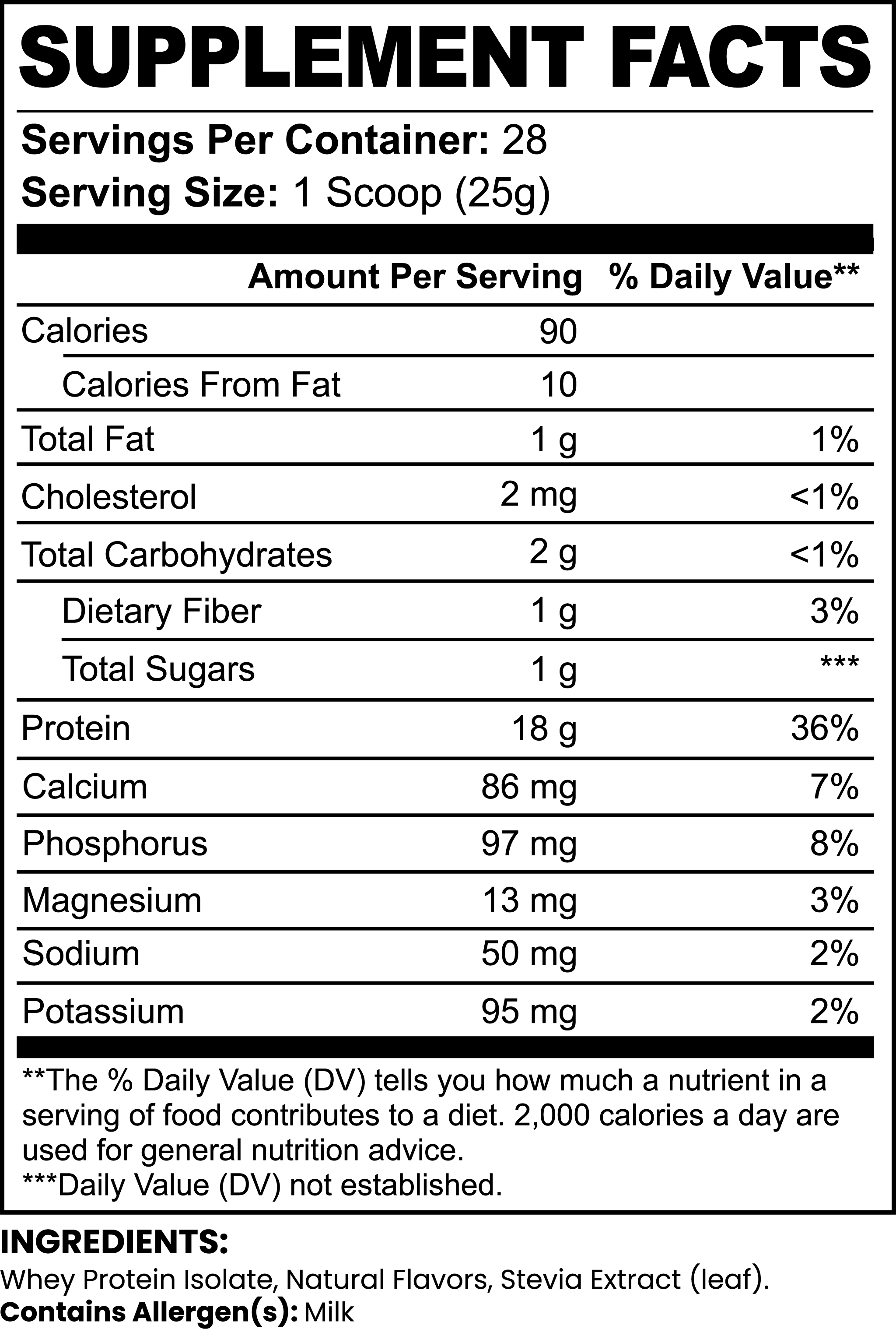 Whey Protein Isolate (Chocolate) - Member