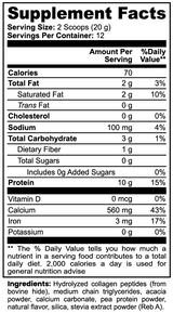 Grass-Fed Collagen Coffee Creamer (Vanilla)