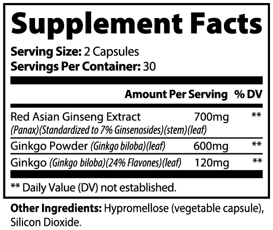 Ginkgo Biloba & Red Panax Ginseng - Member