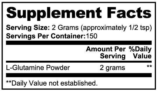 L-Glutamine Powder - Member