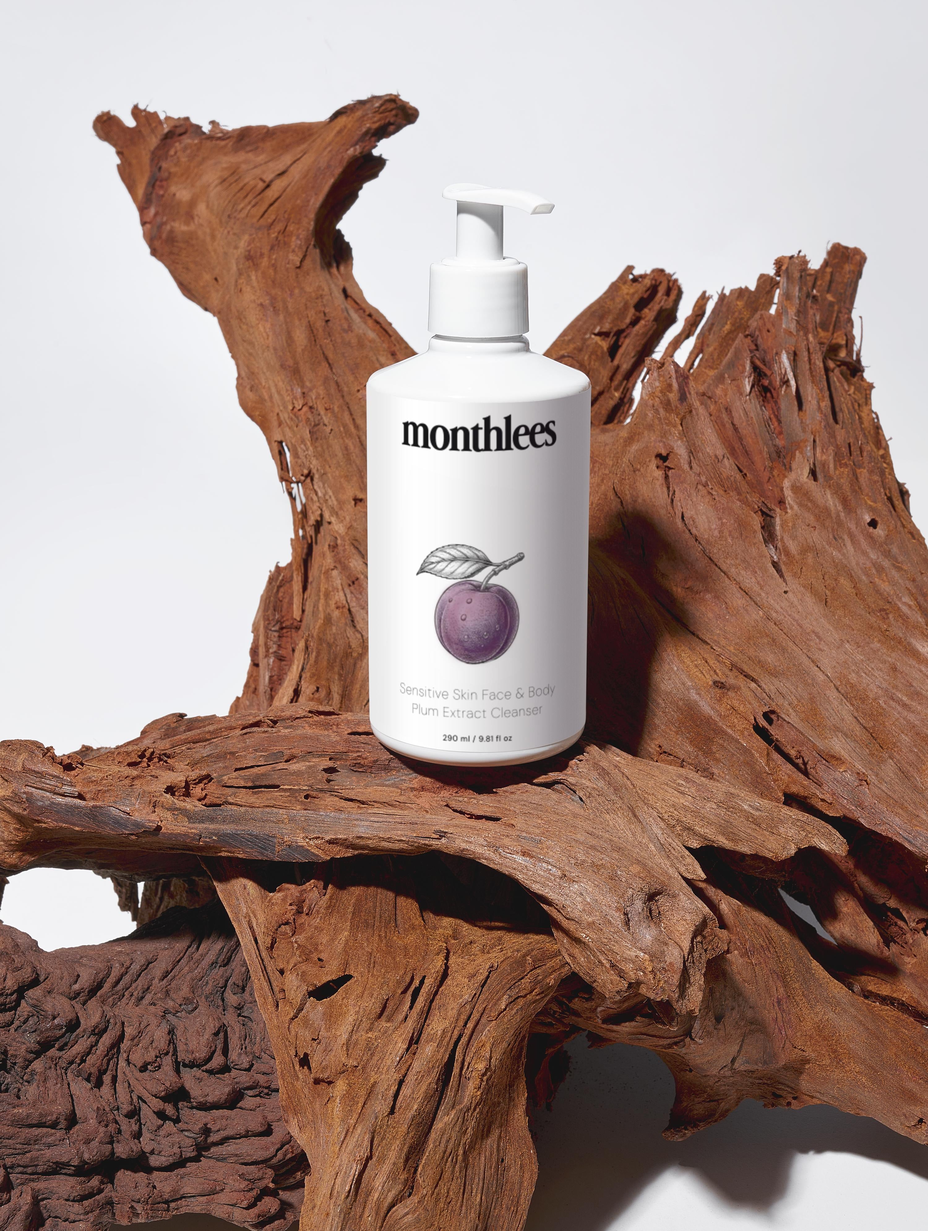Sensitive Skin Face & Body Plum Extract Cleanser
