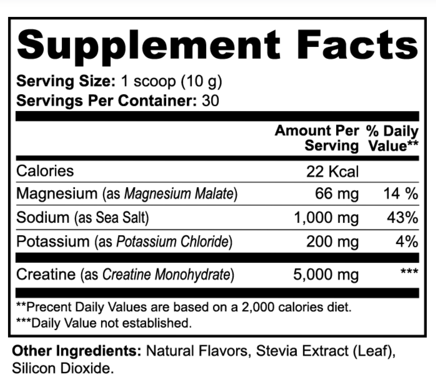 ATP+ — Creatine & Electrolyte Performance Formula