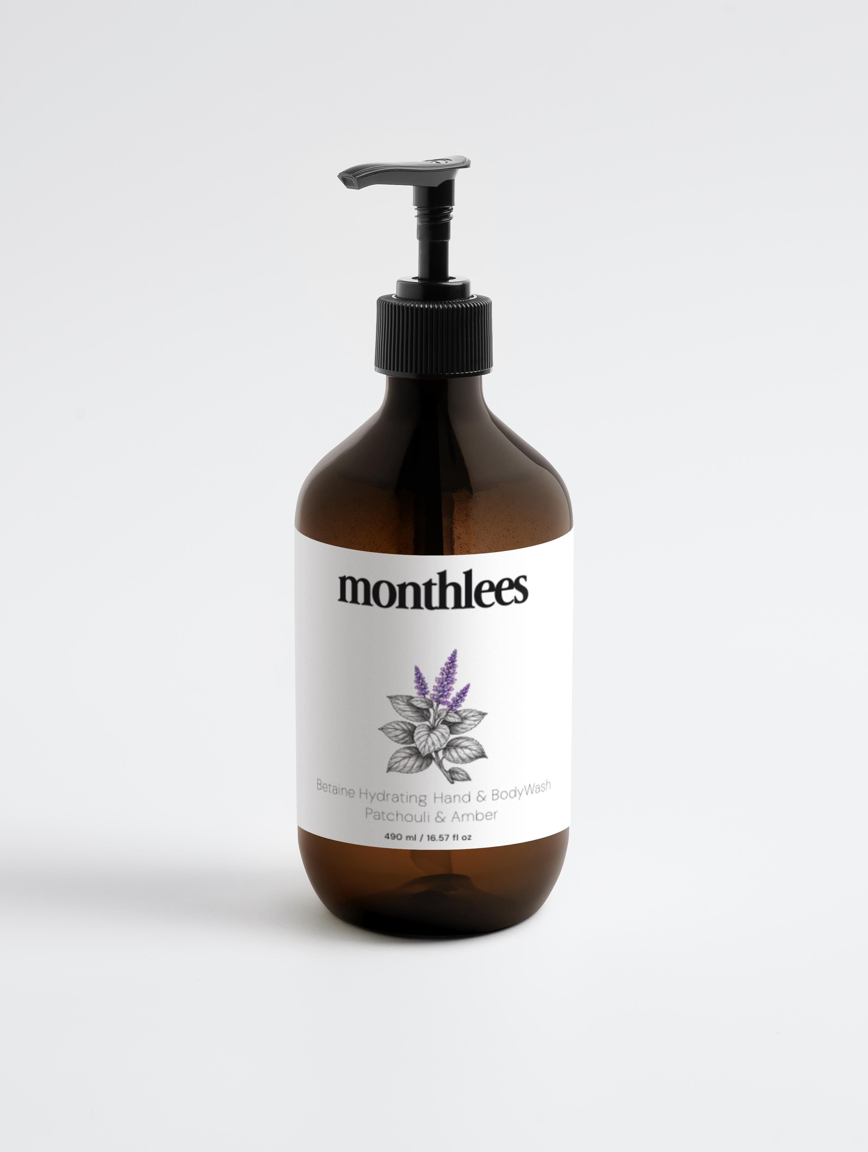 Betaine Hydrating Hand & Body Wash -  Patchouli & Amber Vanilla - Member