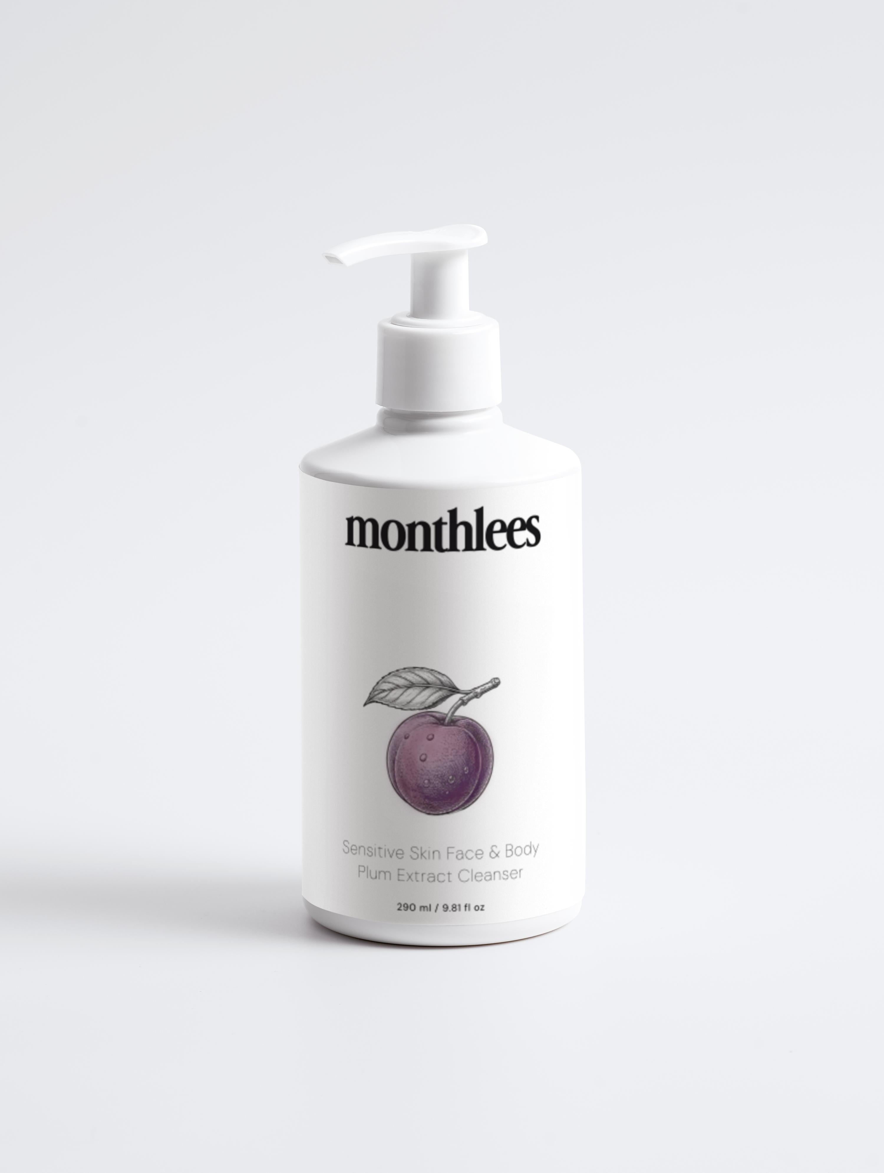 Sensitive Skin Face & Body Plum Extract Cleanser