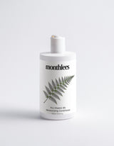 White bottle of 'monthlees' Pro Vitamin B5 Moisturizing Conditioner on a light gray background