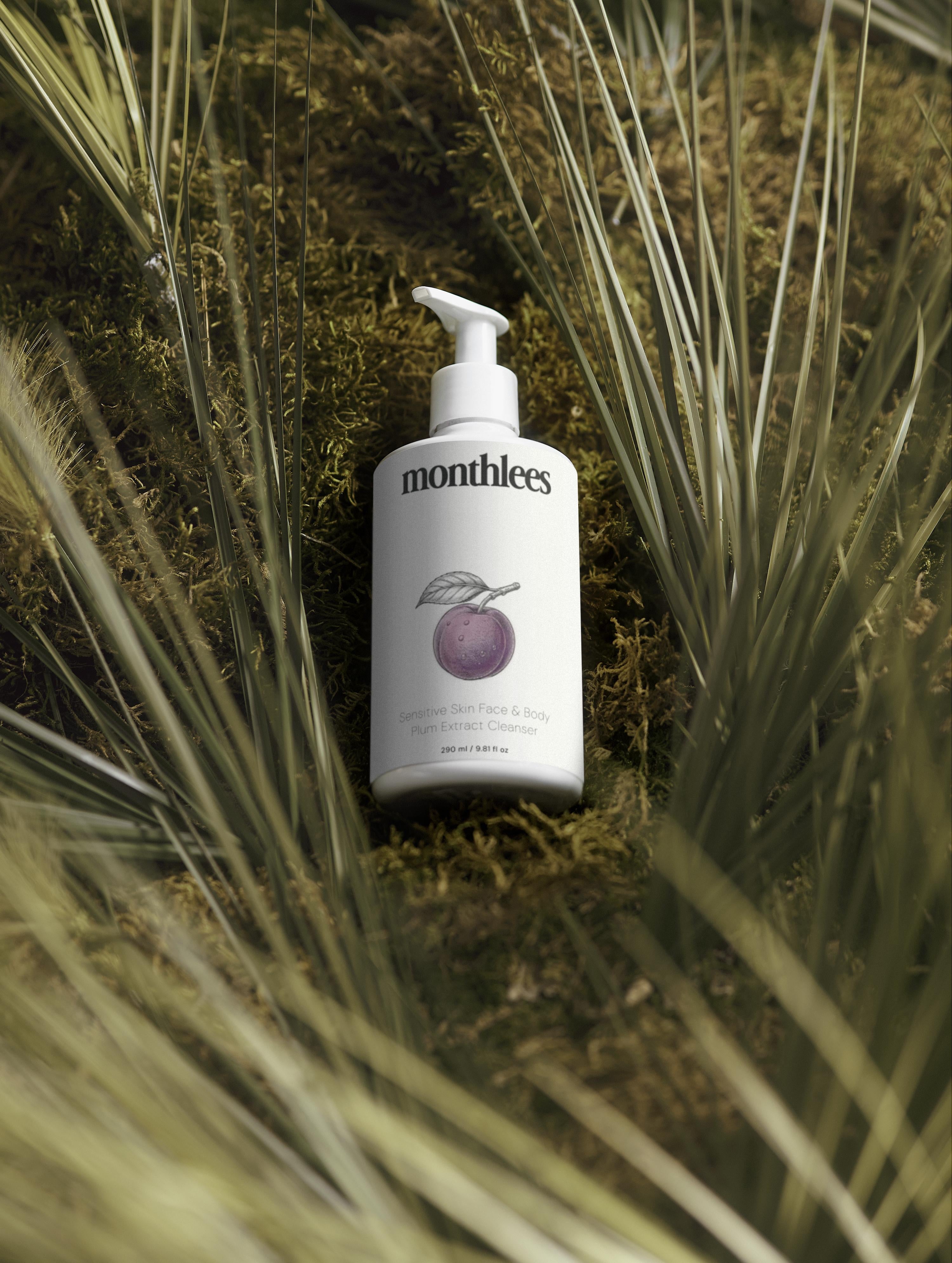 Sensitive Skin Face & Body Plum Extract Cleanser