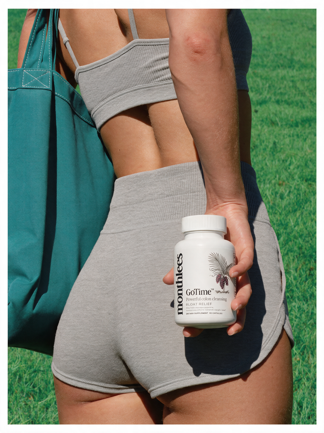 GoTime supplement facts panel showing named botanical blend