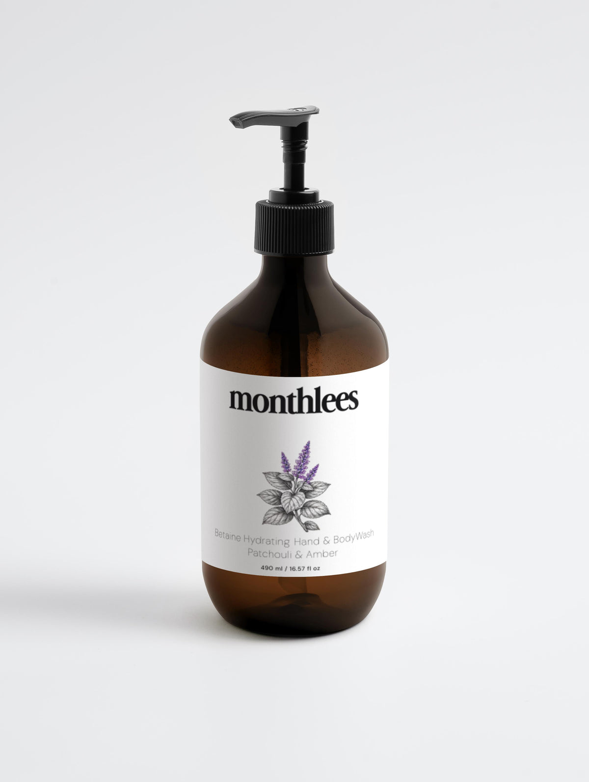 Betaine Hydrating Hand & Body Wash -  Patchouli & Amber Vanilla