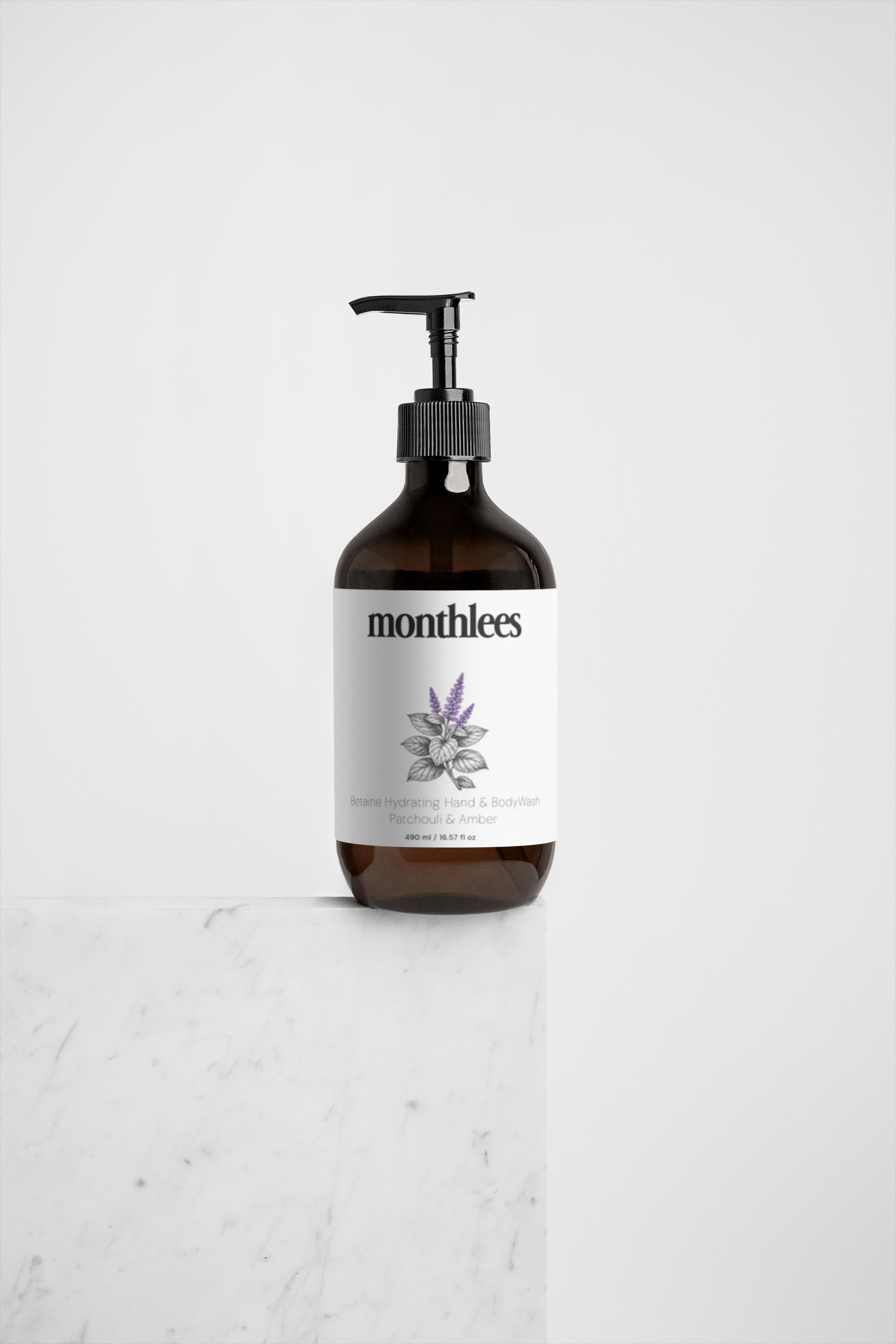 Betaine Hydrating Hand & Body Wash -  Patchouli & Amber Vanilla