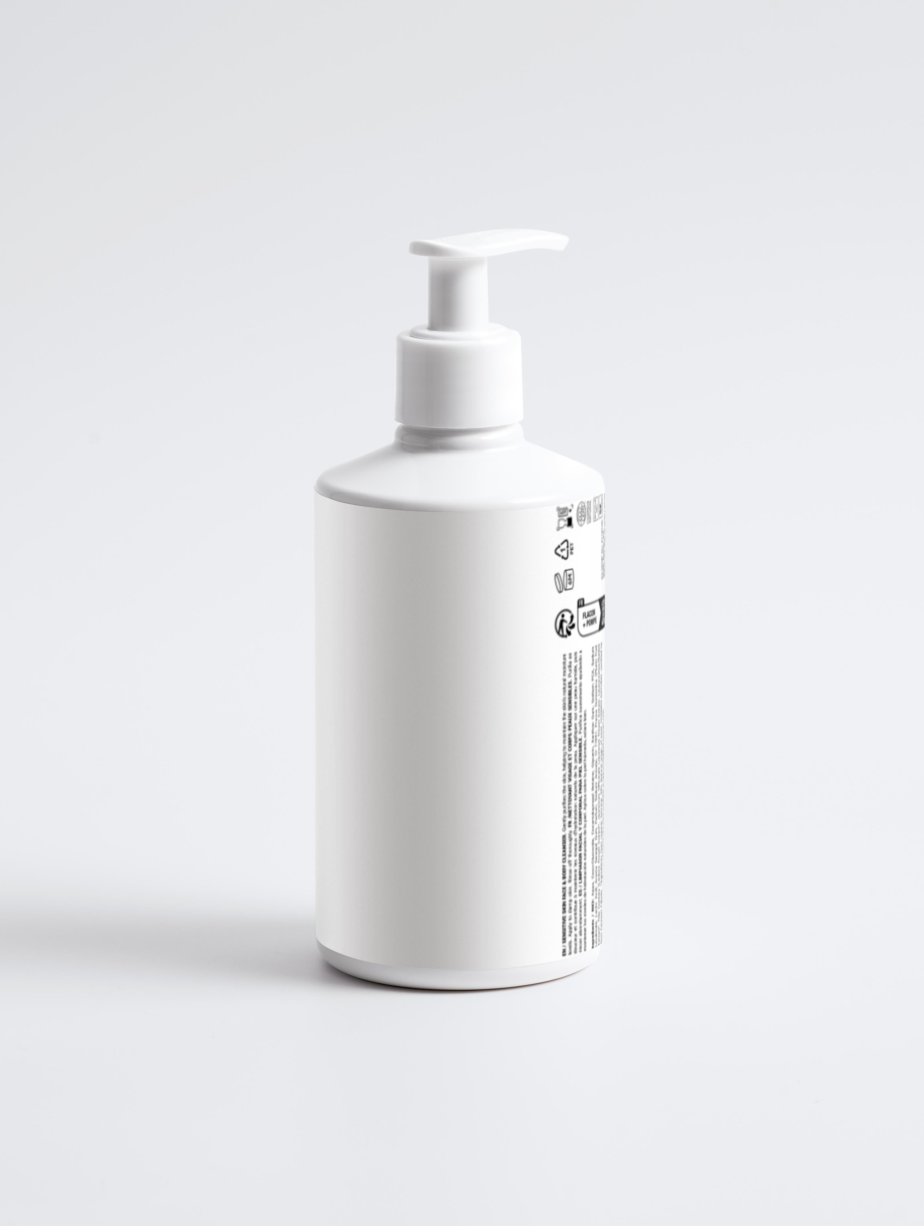 Sensitive Skin Face & Body Plum Extract Cleanser