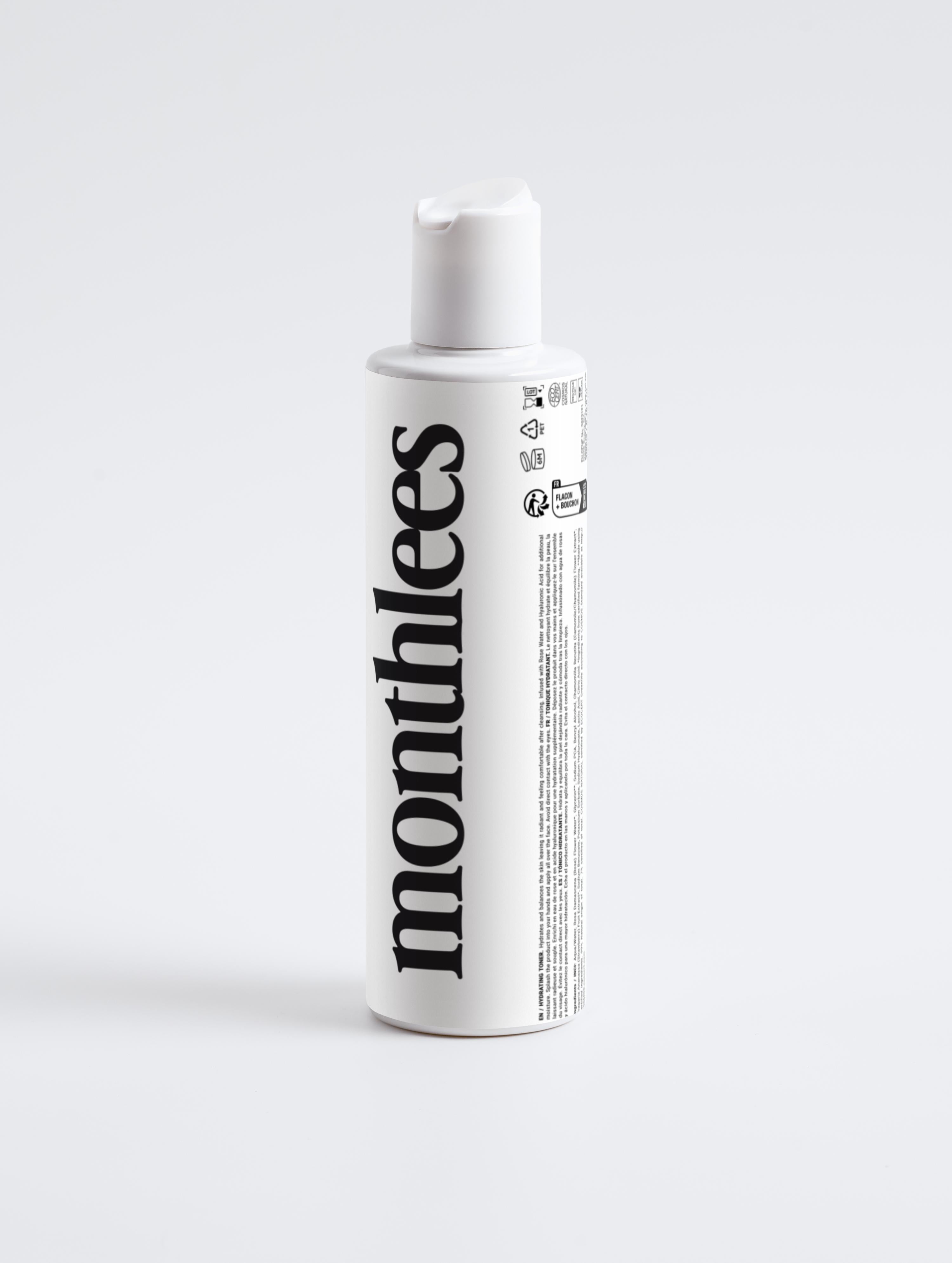 Hydrating Toner - Rose Water and Hyaluronic Acid