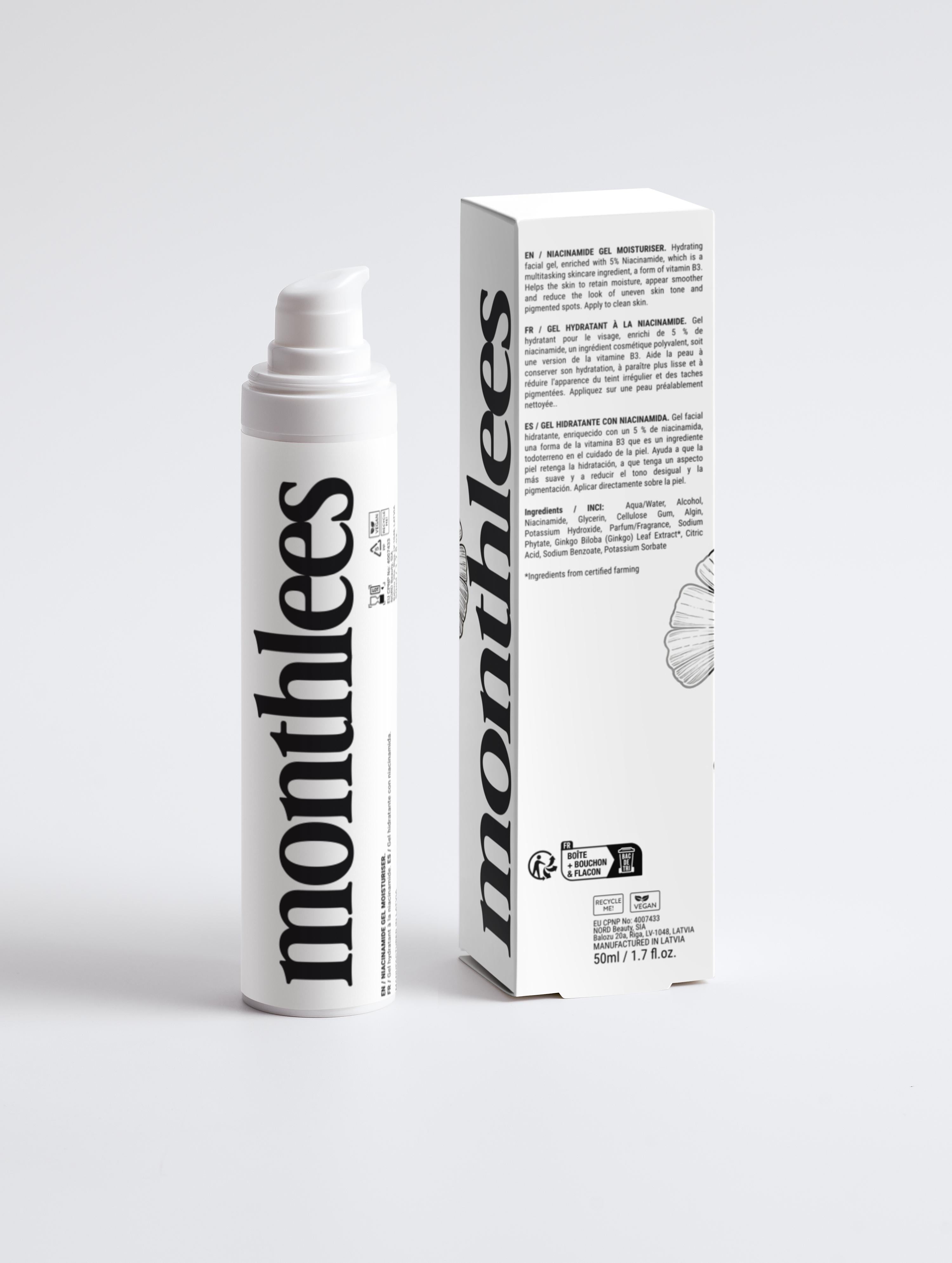 5% Niacinamide Vitamin B3 Gel Moisturizer